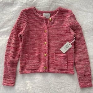 Tuckernuck Pink Women's Cardigan Sweater